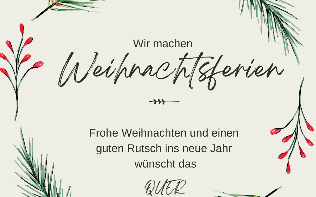 Weihnachtsferien