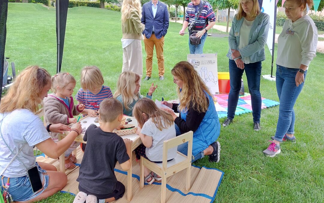 So war die erste Kindersprechstunde im Menzerpark