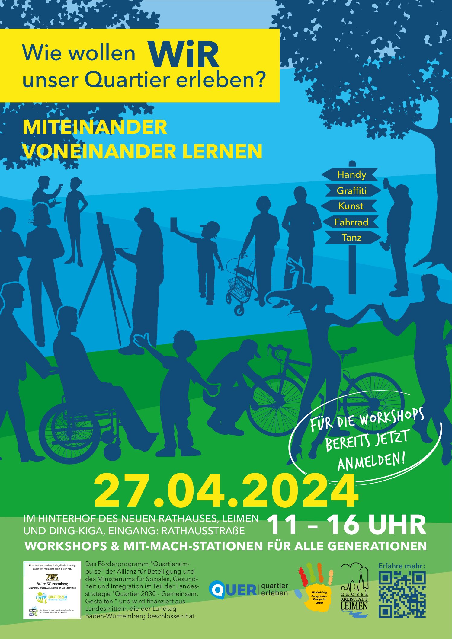 Miteinander Voneinander Lernen – Mehrgenerationenveranstaltung in Leimen